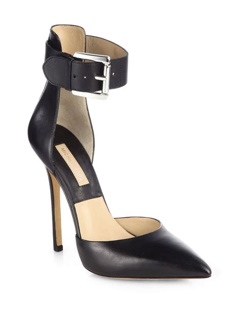 michael kors pumps with ankle strap